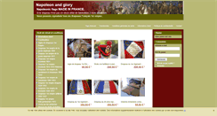 Desktop Screenshot of napoleonandglory.com